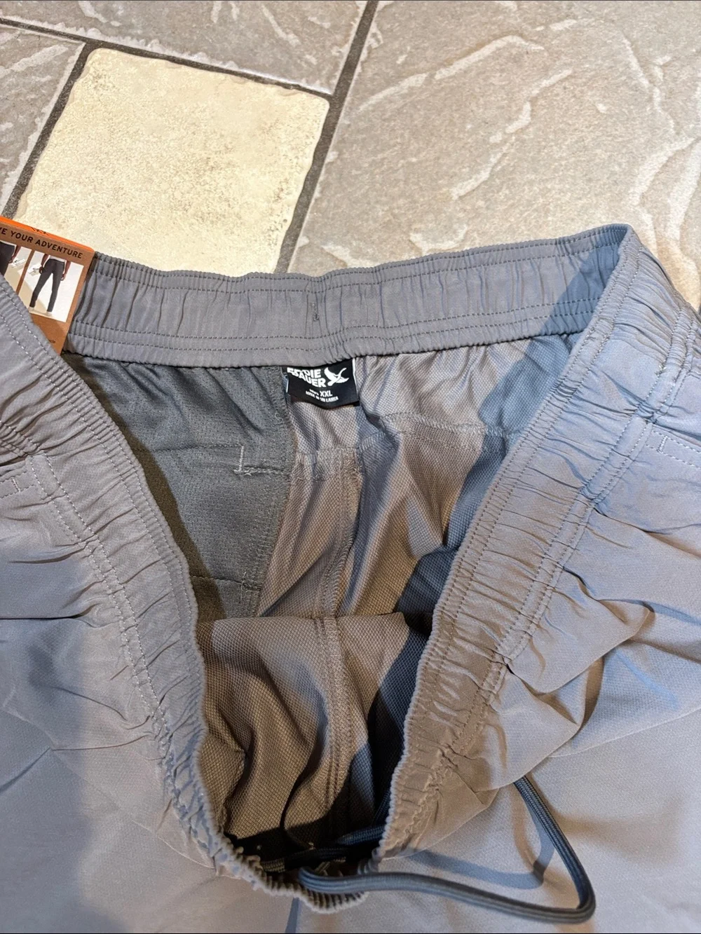 New Eddie Bauer gray woven pants, athletic pants men’s